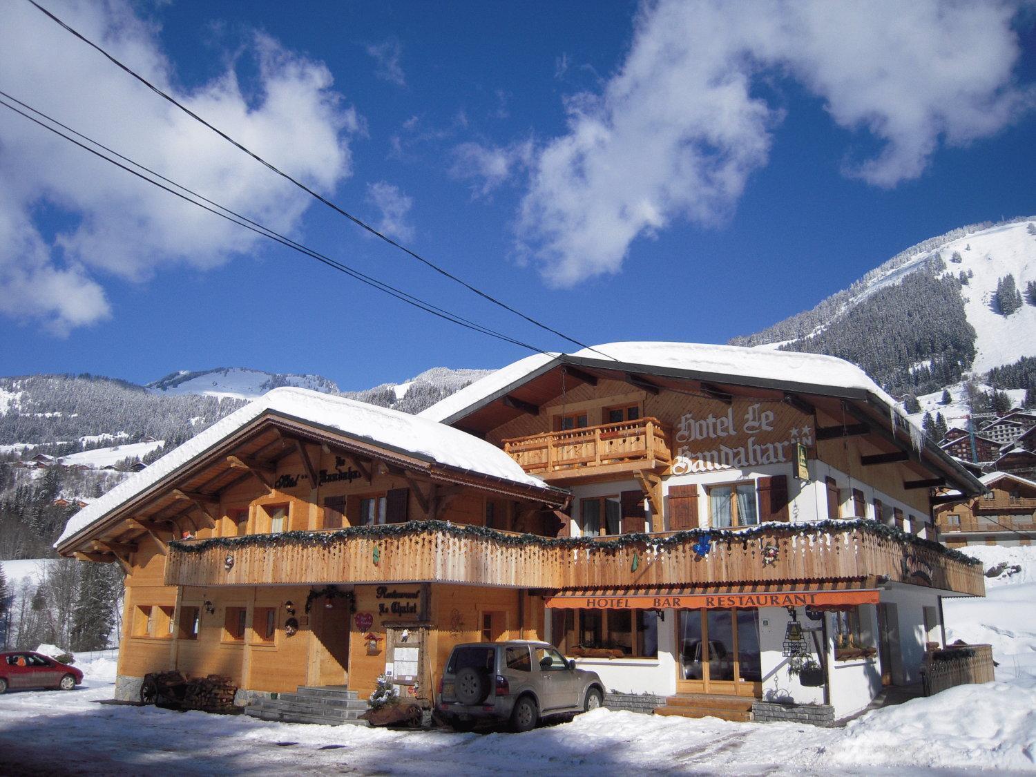 Hotel Le Kandahar Chatel Exterior photo
